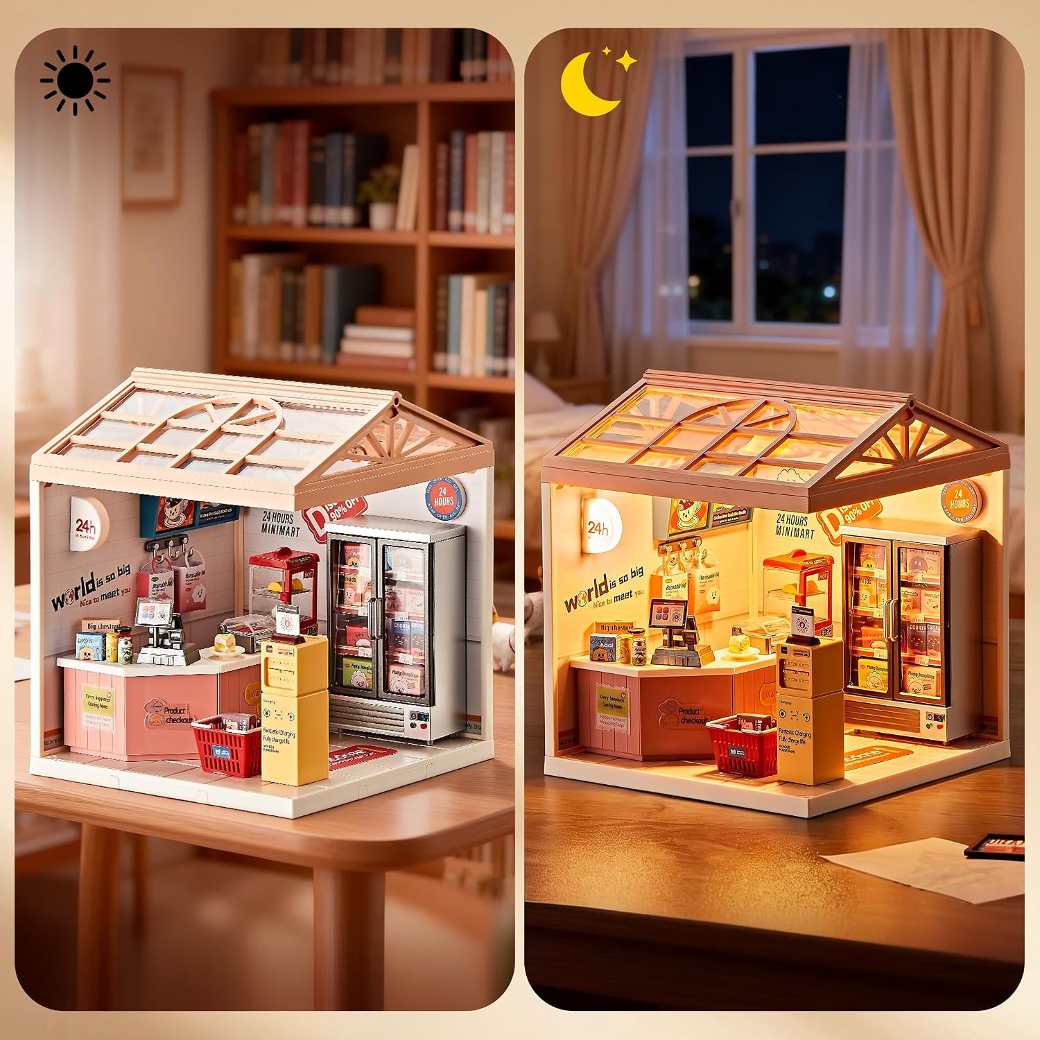 fairy-care-dreamy-bay-scene-shopping-miniaturhaus-92-teile image 5