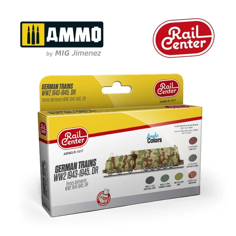 ammo-r-1017-rail-center-farbset-deutsche-z-ge-6x15ml image 1