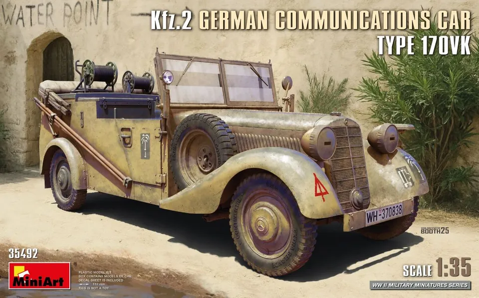 miniart-35492-kfz-2-nachrichtenwagen-170vk-1-35-bausatz image 1