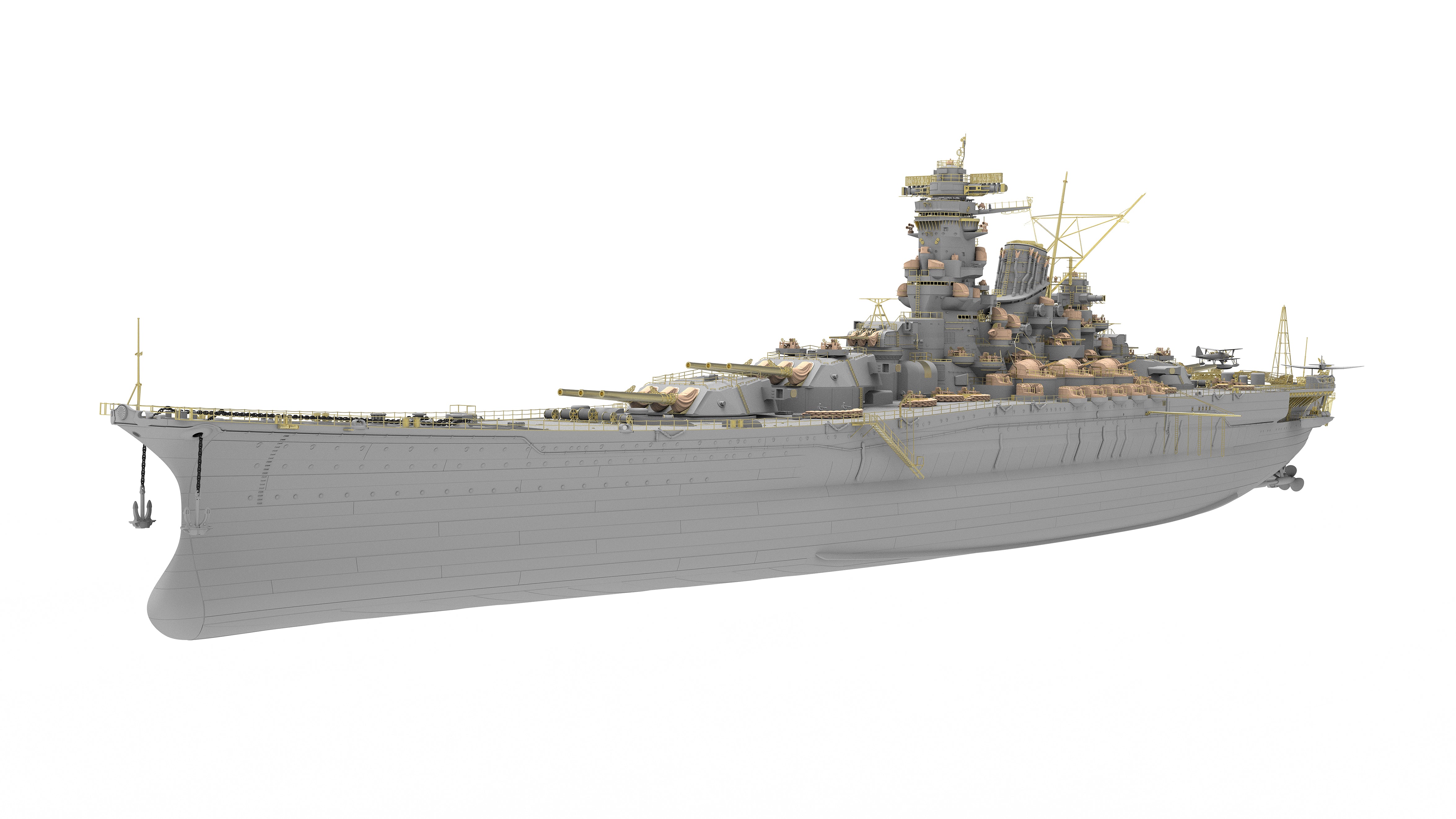 very-fire-350902-ijn-yamato-schiff-bausatz-1-350-deluxe image 3