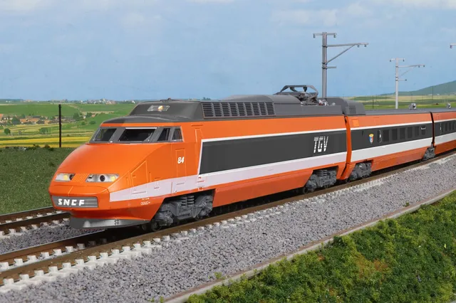 hobbytrain-tgv-sud-est-triebzug-5-tlg-sncf-ep-iv-zug-84 image 1