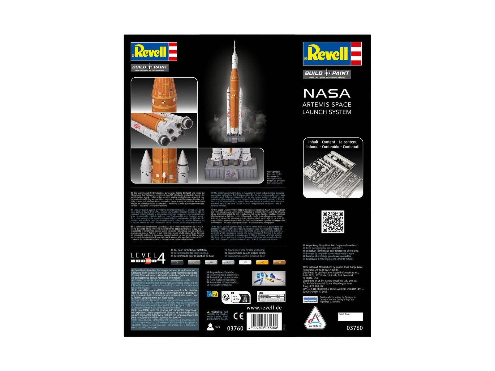 revell-3760-1-144-nasa-artemis-sls-raketenbausatz image 3