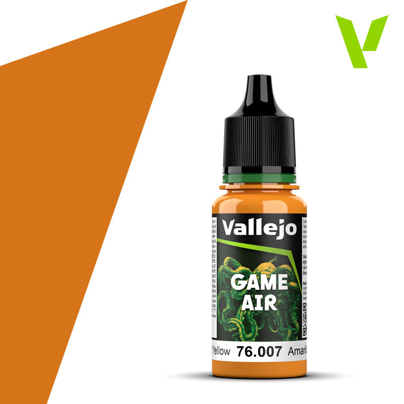 vallejo-game-air-007-acrylfarbe-gold-yellow-18ml-airbrush image 1