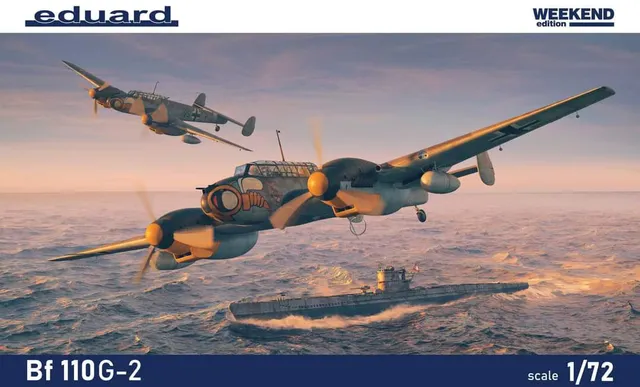 eduard-7468-bf-110g-2-weekend-1-72-flugzeug-bausatz image 1