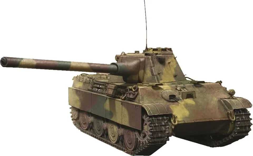 amusing-hobby-panther-ii-ah35a018-bausatz-1-35-2in1 image 1