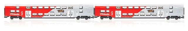 hobbytrain-doppelstockwagen-bb-ep-vi-2er-set-he image 1