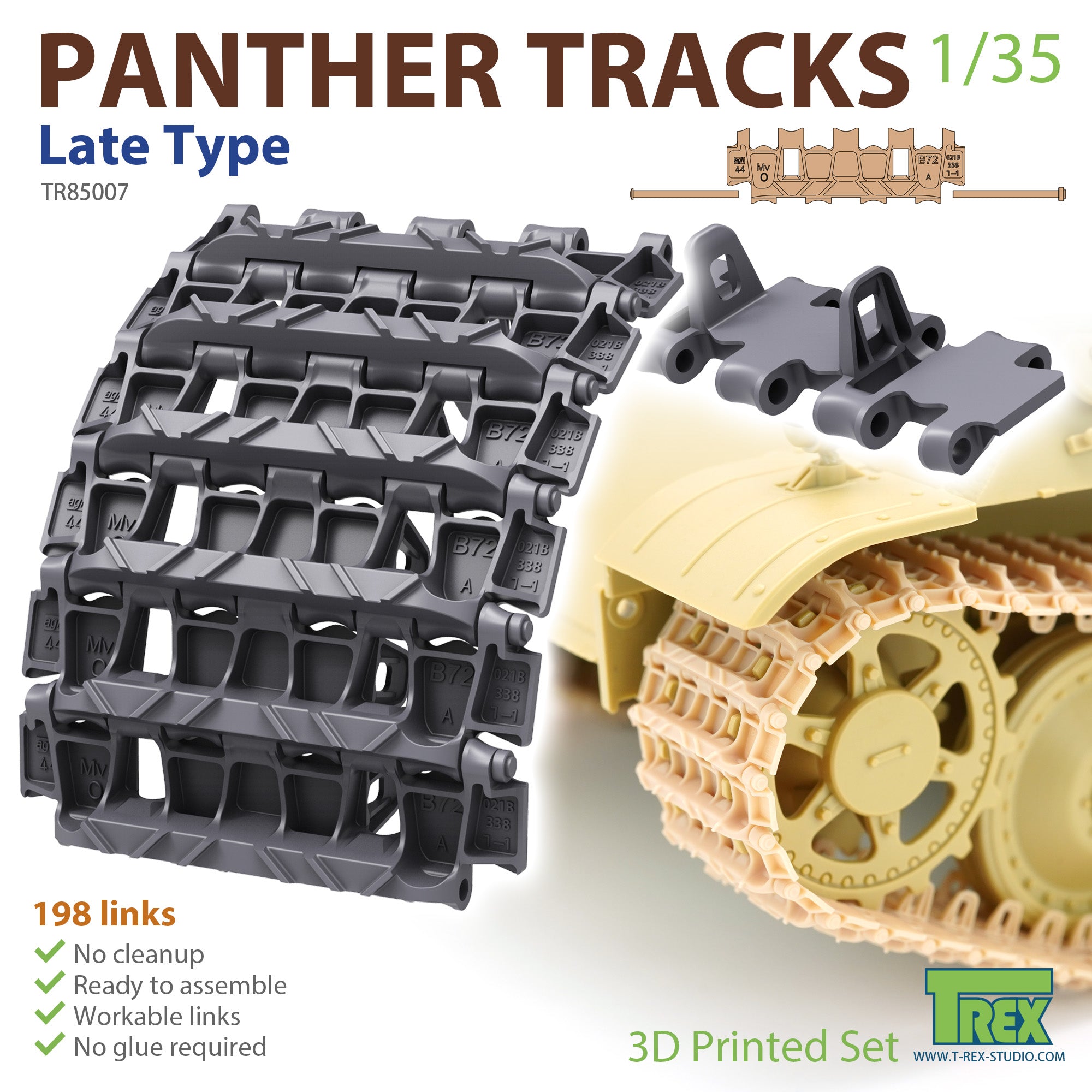t-rex-85007-panther-tracks-kettensatz-1-35-late-ww2 image 1