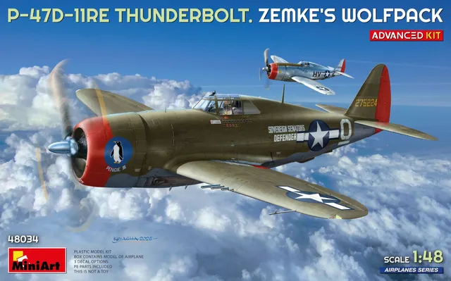 miniart-48034-p-47d-11re-thunderbolt-flugzeug-1-48-wolfpack image 1