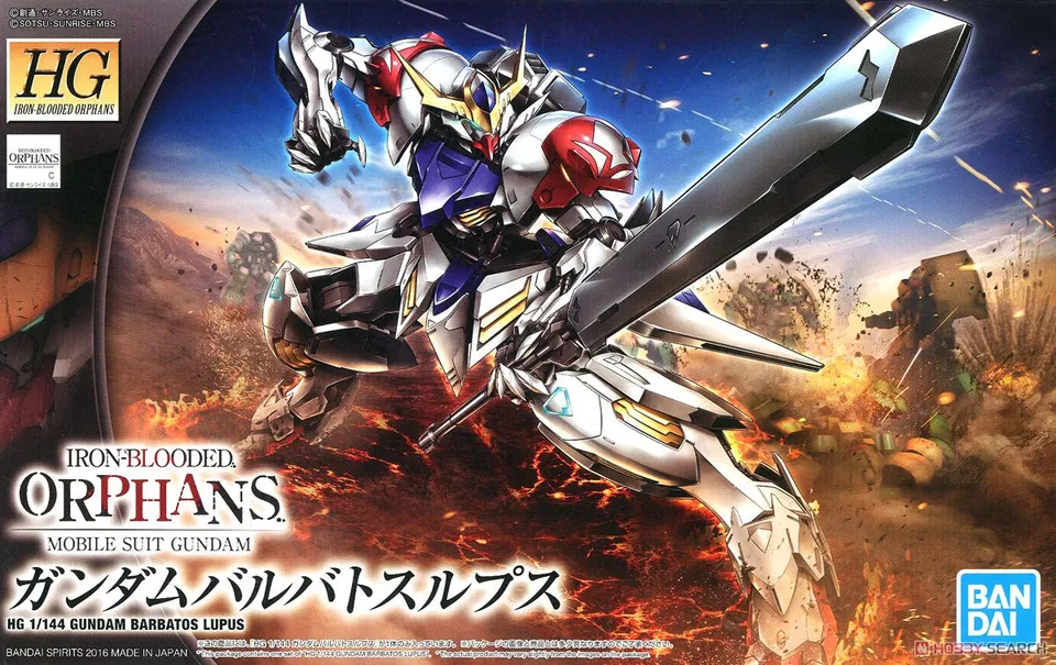 bandai-hg-gundam-barbatos-lupus-gunpla-1-144-iron-blooded image 1