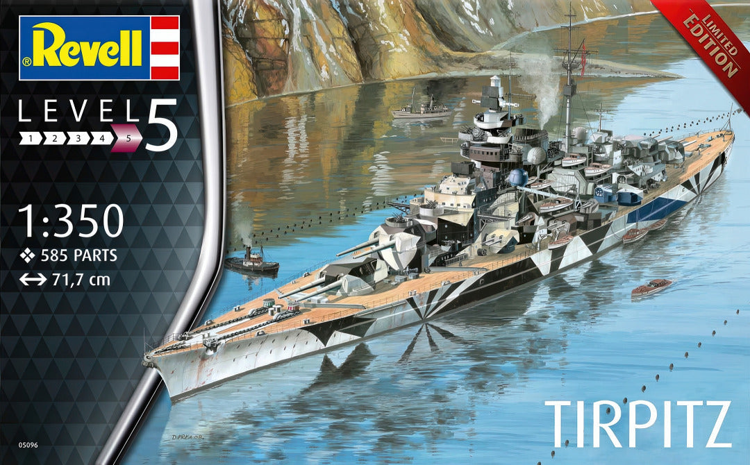 revell-05096-tirpitz-schlachtschiff-modellbausatz-1-350 image 1