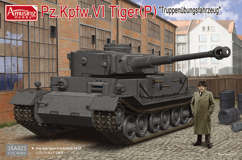 amusing-hobby-35a023-tiger-p-truppen-bungsfahrzeug-1-35 image 1