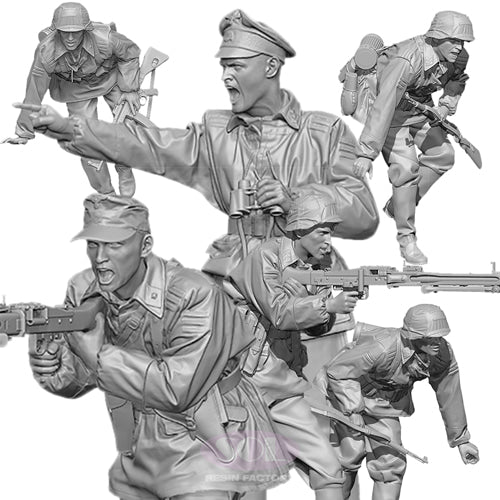 sol-resin-factory-mm657-sd-kfz-251-1-crew-figuren-1-35-ww2 image 1