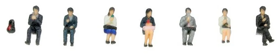 hobbytrain-modellautos-6er-set-handynutzer-set-b-figuren image 1