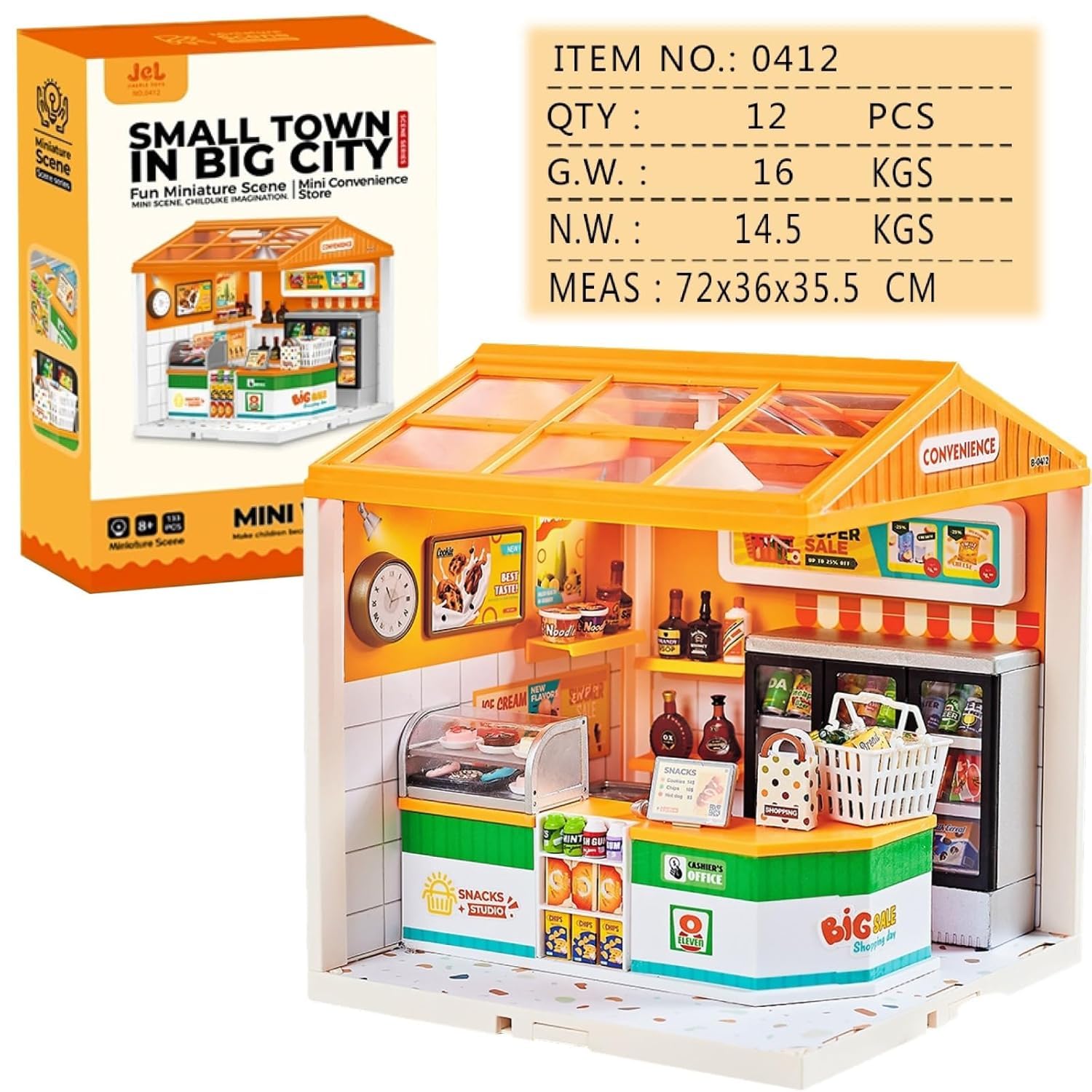 jiaerle-toys-mini-world-0412-mini-shop-diorama-bausatz-123-teile image 3