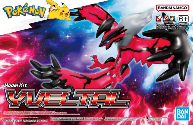 bandai-pokemon-yveltal-modellbausatz-figur-zum-bauen image 1