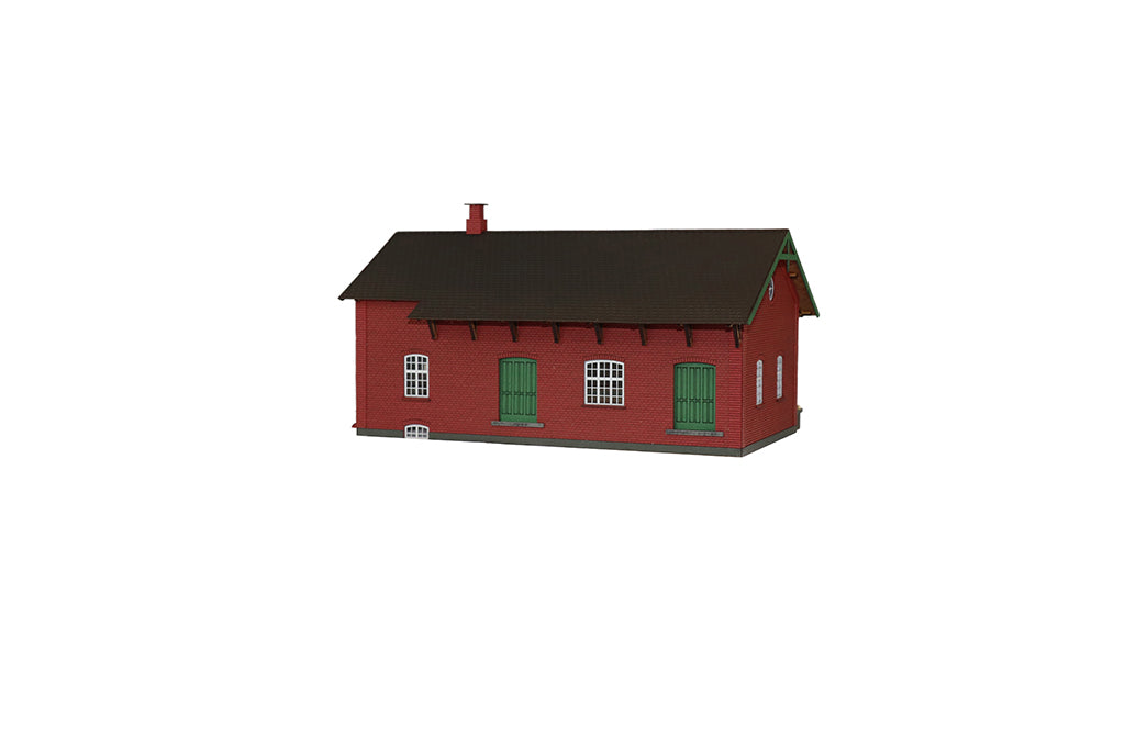 hobbytrade-ved-banen-ht-87245-modellhaus-dsb-packhaus-rote-steine image 2