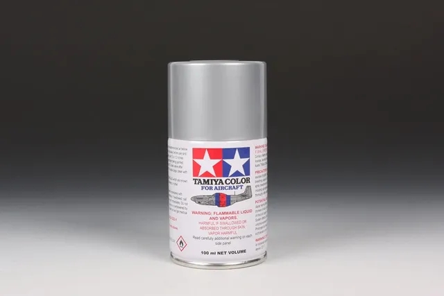 tamiya-as-12-aircraft-spray-spr-hlack-100ml-bare-metal-silver image 1