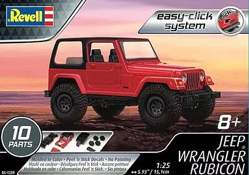 revell-85-1239-jeep-wrangler-rubicon-auto-bausatz-1-25 image 1