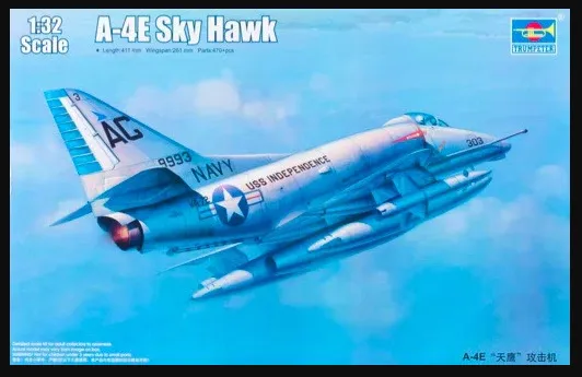 trumpeter-02266-a-4e-skyhawk-flugzeug-bausatz-1-32 image 1