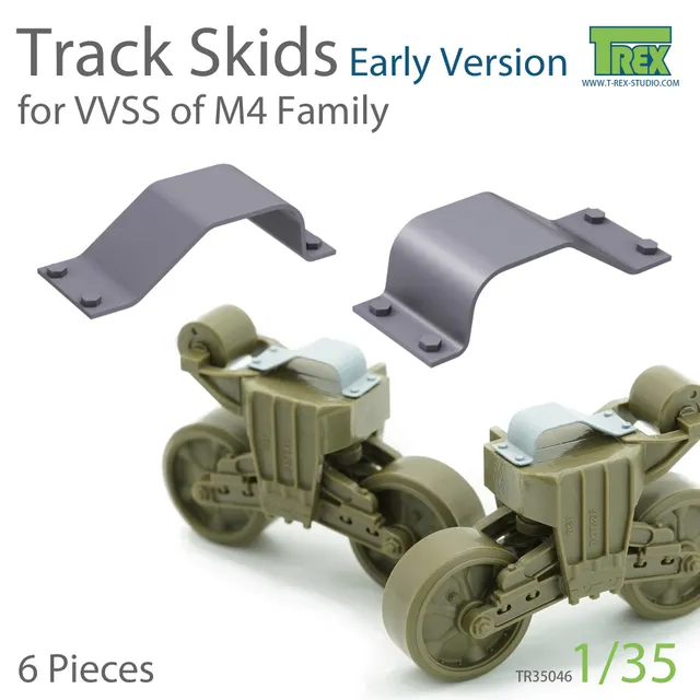 t-rex-35046-m4-track-skids-set-early-panzer-zubeh-r-1-35-3d-druck image 1