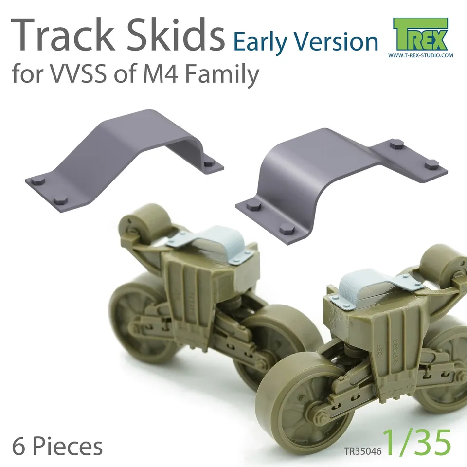t-rex-35046-m4-track-skids-set-early-panzer-zubeh-r-1-35-3d-druck image 1