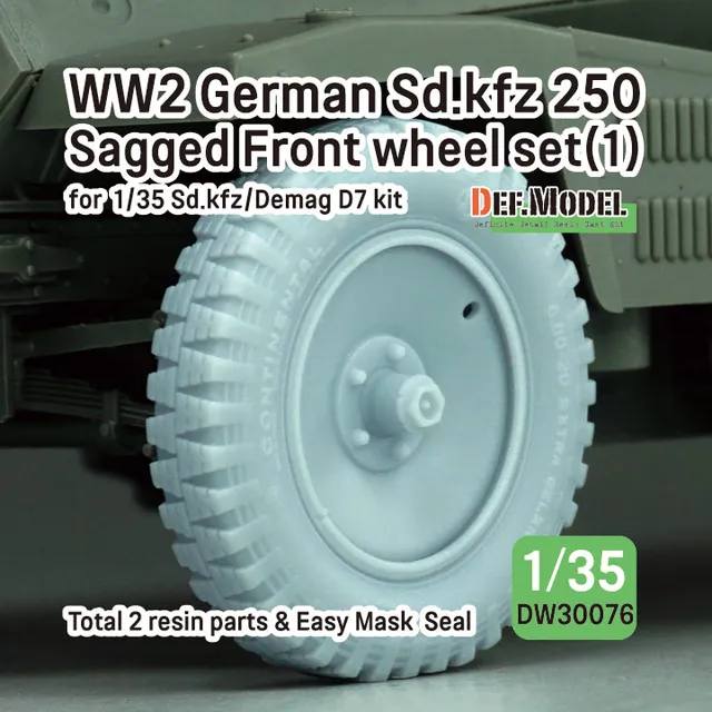 def-model-dw30076-sd-kfz-250-r-der-1-35-resin image 1