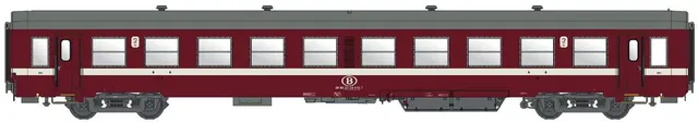 hobbytrain-personenwagen-k4-b-2-klasse-sncb-ep-v-wagen image 1