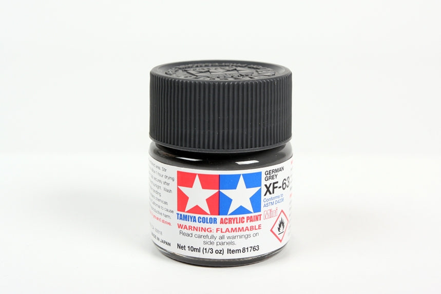 tamiya-xf63-german-grey-acrylfarbe-10-ml-matt image 1