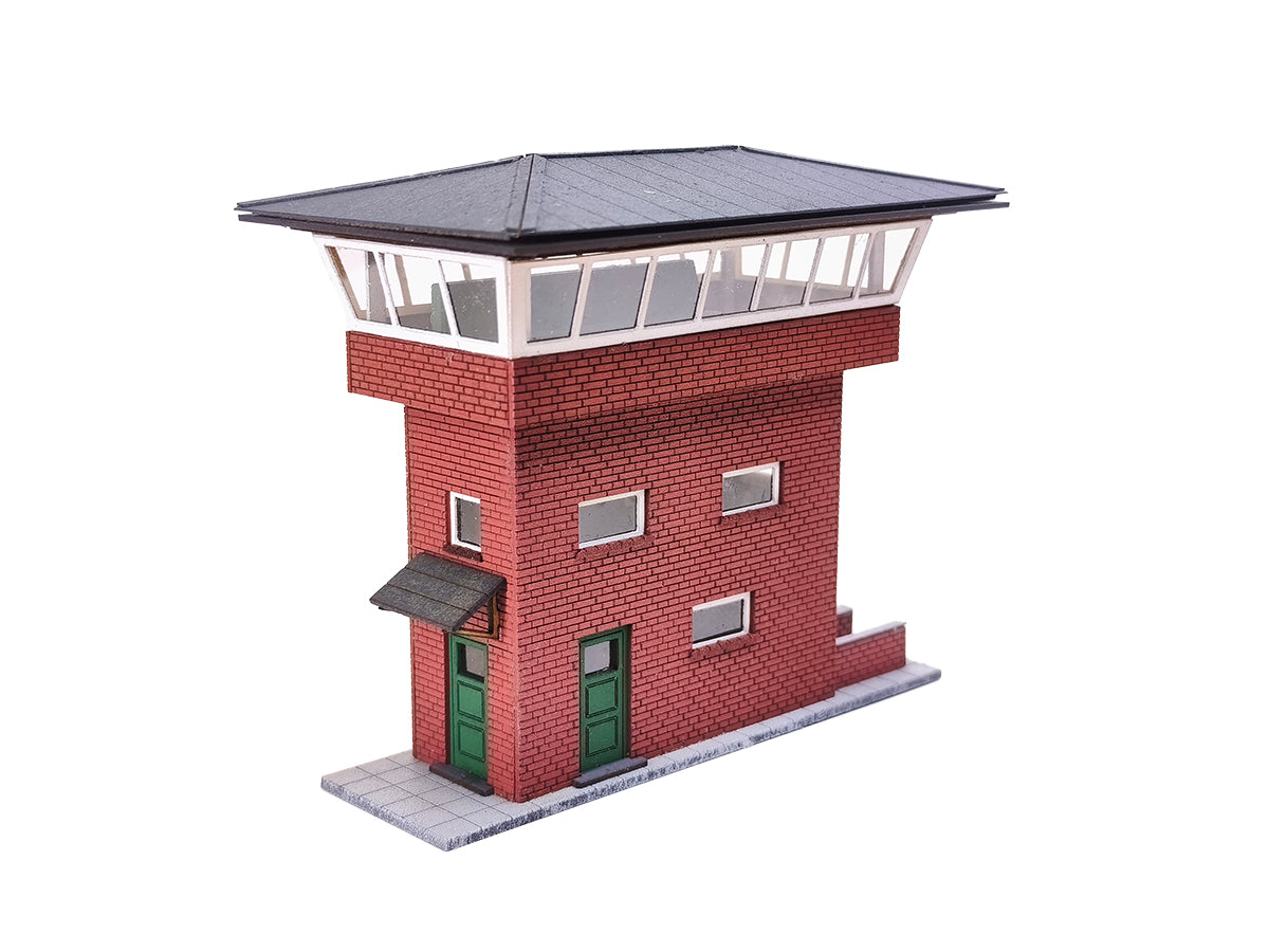 hobbytrade-ved-banen-ht-87266-blockstelle-modellhaus-rote-steine image 1