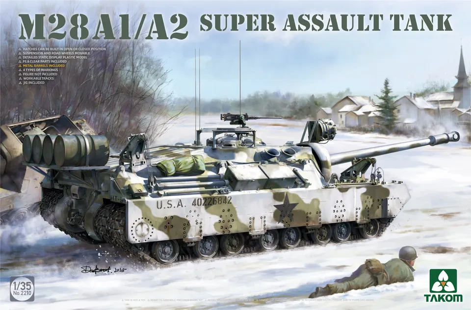takom-2210-m28-a1-a2-super-assault-tank-bausatz-1-35 image 1