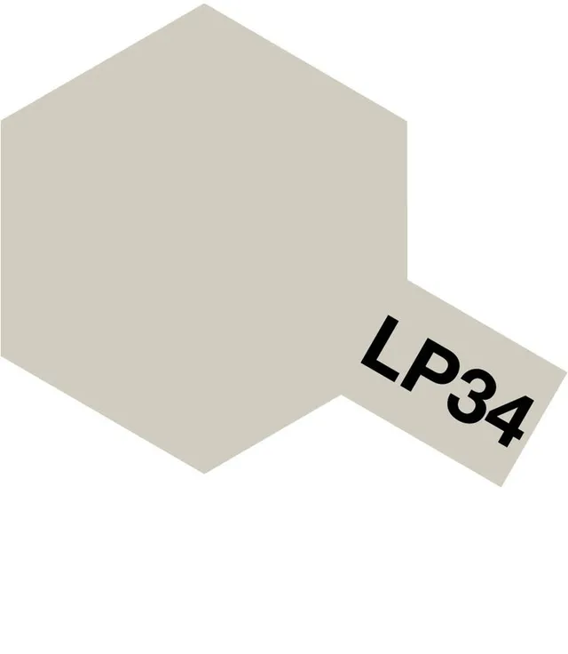 tamiya-lp-34-light-gray-lackfarbe-10-ml-fl-schchen image 1