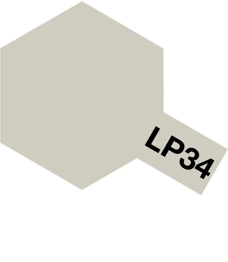 tamiya-lp-34-light-gray-lackfarbe-10-ml-fl-schchen image 1