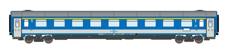 hobbytrain-personenwagen-amz-19-91-mav-1-kl-ep-v-wagen image 1