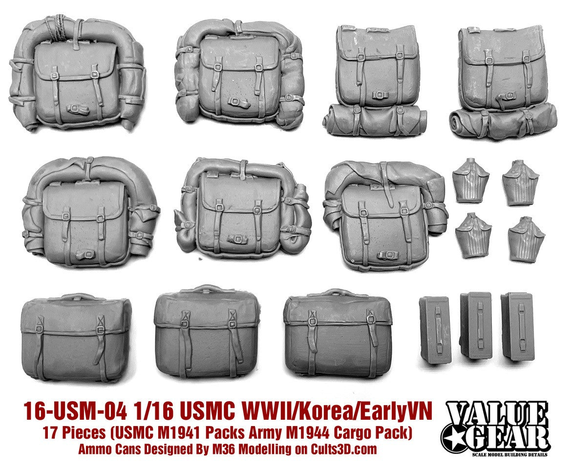 value-gear-16usm04-usmc-m1941-packs-zubeh-r-1-16-17-tlg image 1