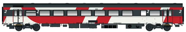 hobbytrain-icrm-bd-2-klasse-personenwagen-ns-fyra-ep-vi-wg-24 image 1