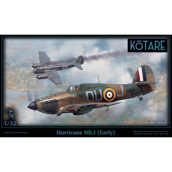 kotare-32015-hawker-hurricane-mk-i-early-flugzeug-1-32 image 1