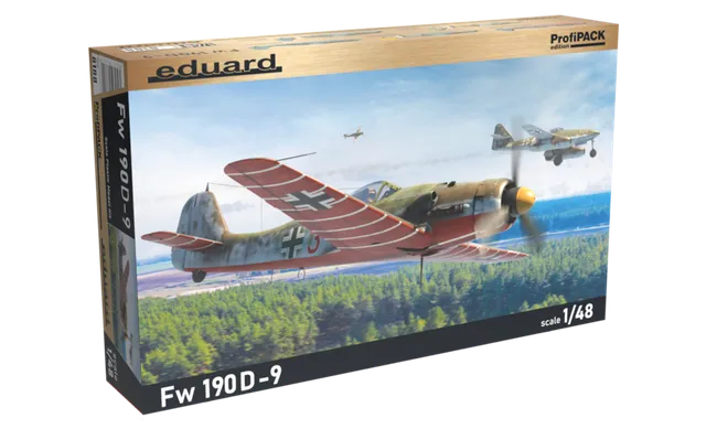 eduard-8188-fw-190d-9-profipack-flugzeugbausatz-1-48 image 1
