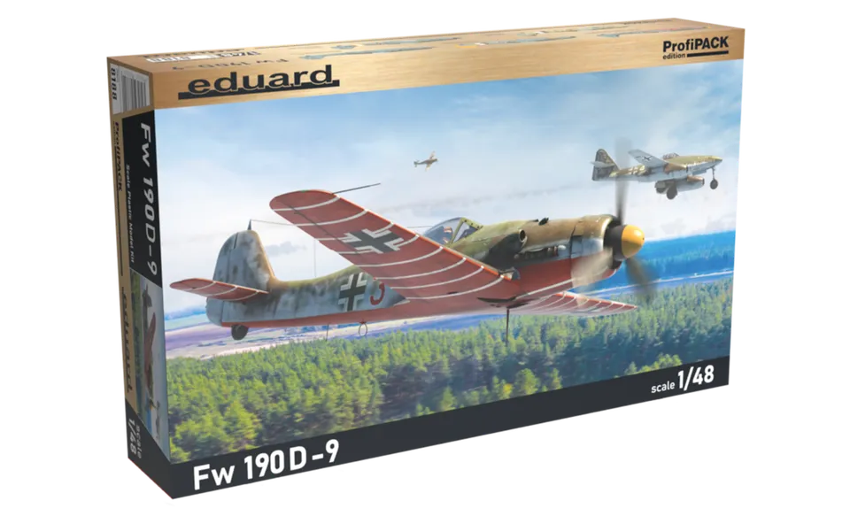eduard-8188-fw-190d-9-profipack-flugzeugbausatz-1-48 image 1
