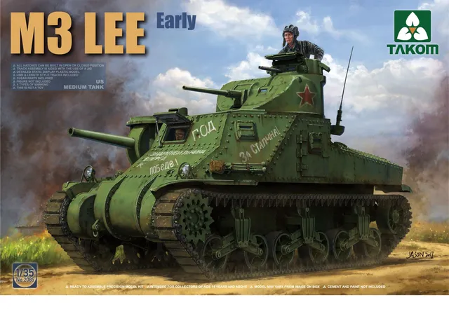 takom-2085-m3-lee-early-1-35-panzer-bausatz-4-versionen image 1