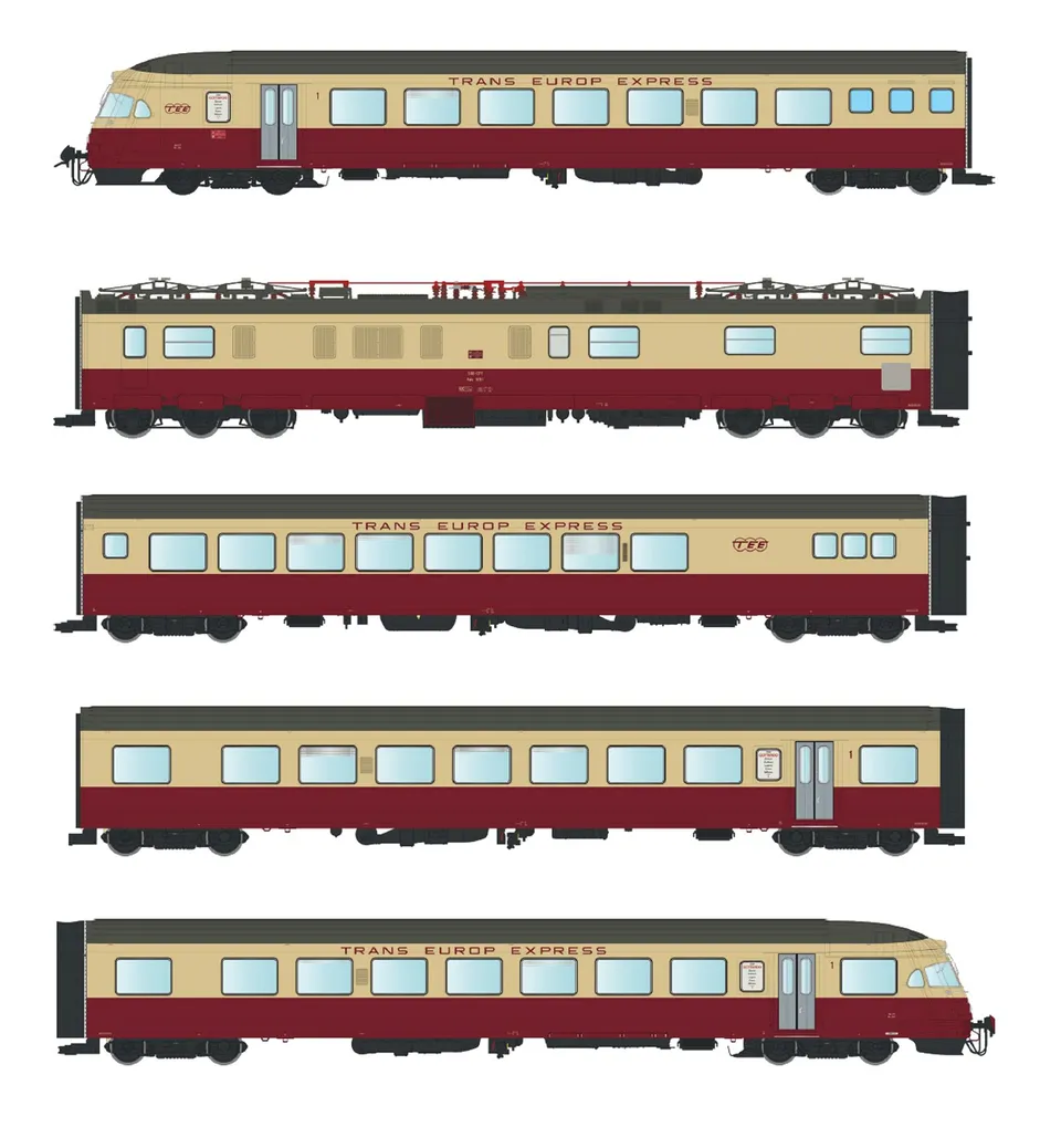 hobbytrain-triebwagen-rae-tee-ii-gottardo-5-tlg-sbb-ac-sound image 1