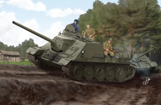 trumpeter-0915-su-100-jagdpanzer-modell-1-16-1100-teile image 1