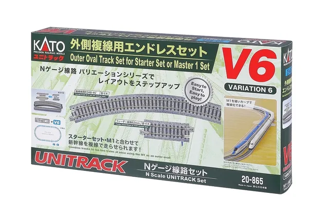 hobbytrain-gleise-variations-set-v6-u-eres-gleisoval-zu-m1 image 1