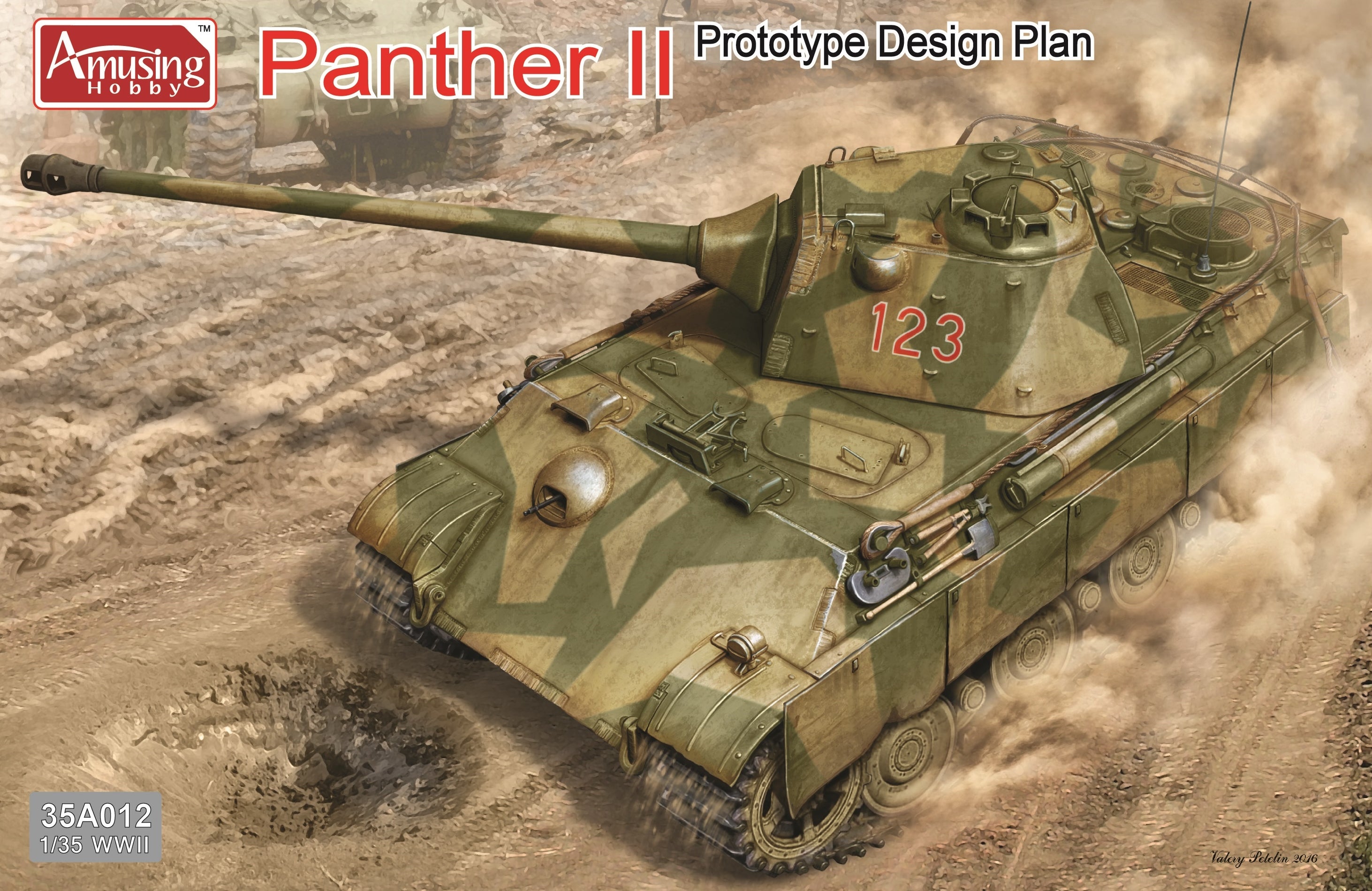 amusing-hobby-35a012-panther-ii-panzer-bausatz-1-35-ww2 image 1