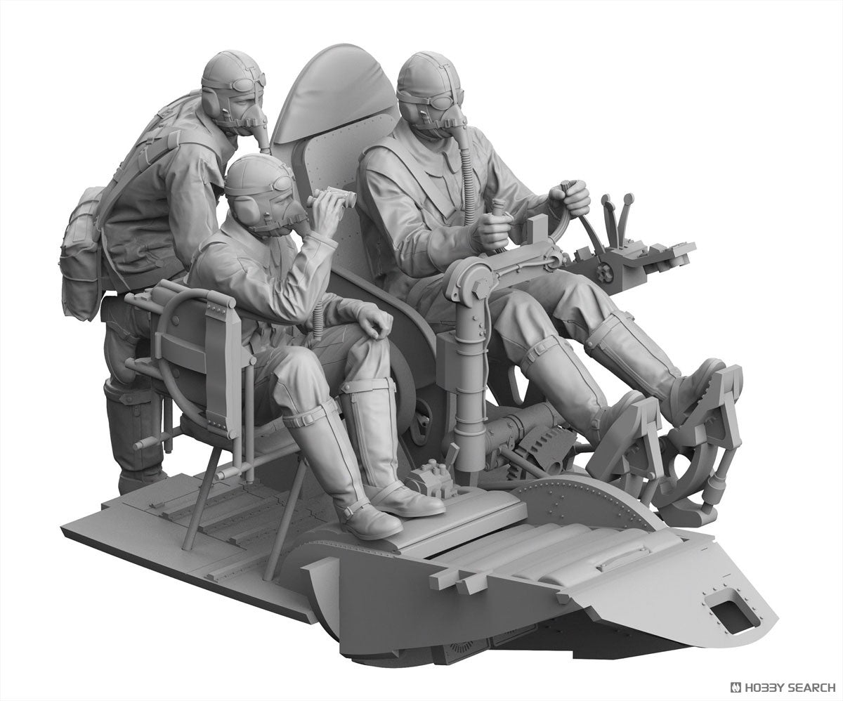 border-models-br008-bomber-piloten-1-35-figuren-he111 image 2