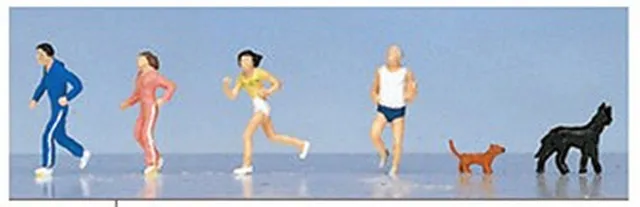 hobbytrain-modellautos-6er-set-jogger-und-hunde-figuren-1-160 image 1