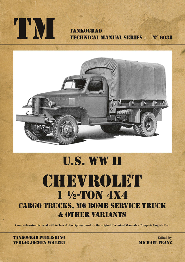 tankograd-6038-chevrolet-truck-m6-bomb-service-buch-48-s image 1