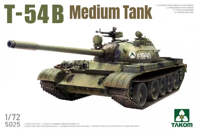 takom-5025-t-54b-1-72-panzer-bausatz image 1