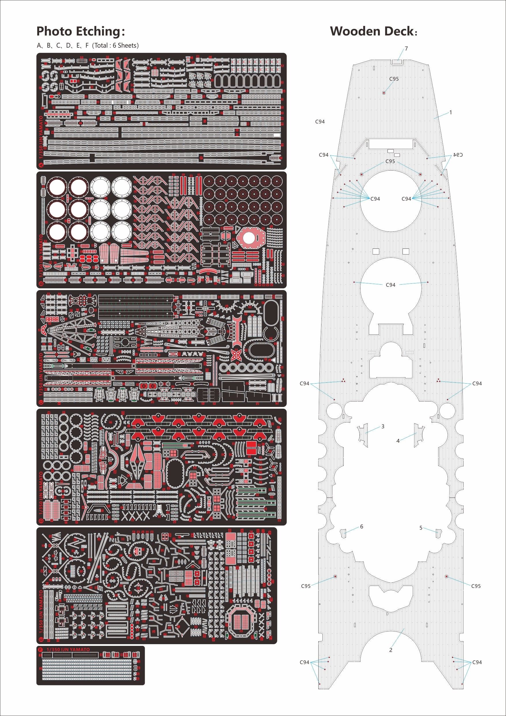 very-fire-350902-ijn-yamato-schiff-bausatz-1-350-deluxe image 5
