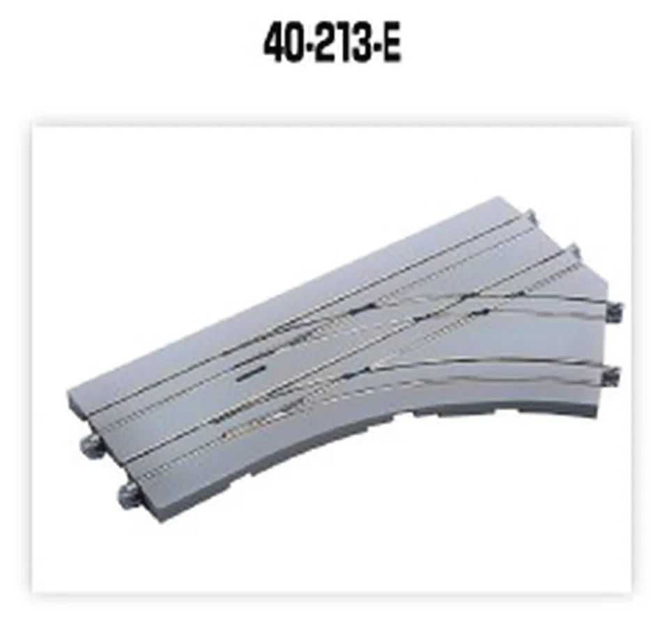 hobbytrain-gleise-unitram-weiche-rechts-r180-unbedruckt image 1