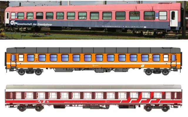 hobbytrain-personenwagen-uic-x-bb-3er-set-ep-iv image 1